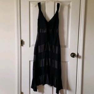 BCBG Maxazria Silk Black Cocktail Dress, Sz 2